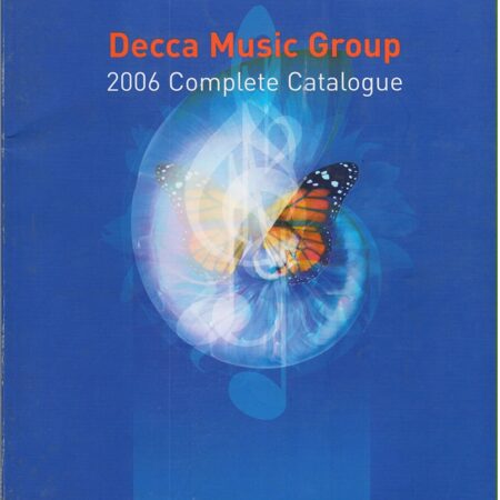 Catalogue CD DVD - Decca complete 2006-  <   T UK (Книги 1шт)