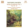 Mendelssohn - String Symphonies 10-13-Nicholas Ward  <  Naxos CD Deu (Компакт-диск 1шт)