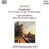 Haydn - Symphonies 44 88 104-Northern Chamber Orchestra / Nicholas Ward  <  Naxos CD Deu (Компакт-диск 1шт) Trauer London