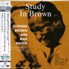 Clifford Brown-Study In Brown (1955) [SHM] (Limited Release) [Mini-LP] (Non-Hybrid)  < 2023 Verve SACD Japan (Компакт-диск 1шт) bop-jazz Max Roach