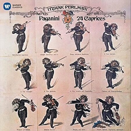 Paganini-Caprices-Itzhak Perlman (1972)  < 2015 Warner CD EC (Компакт-диск 1шт)