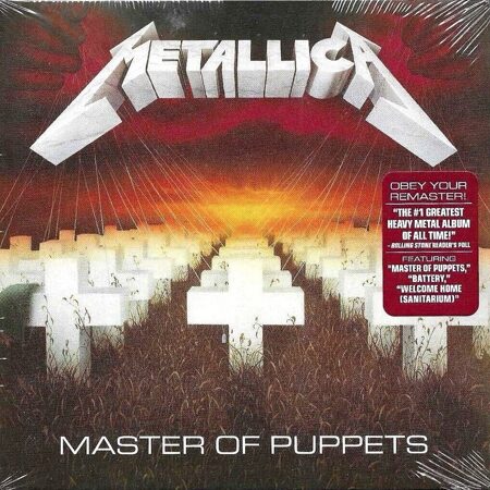 Metallica-Master Of Puppets (1986) (Gatefold) [Digisleeve]  < 2021 Blackened CD USA (Компакт-диск 1шт)